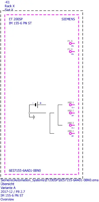 Комплект интерфейсного модуля PROFINET IM 155-6 PN S Siemens 6ES7155-6AA02-0BN0
