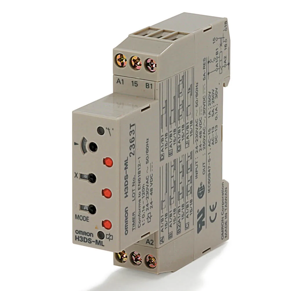 Аналоговые таймеры Omron H3DS-ML AC/DC