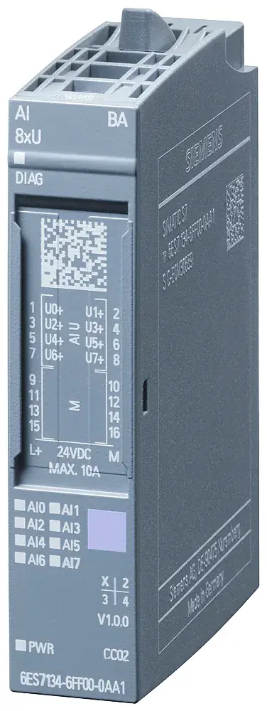Модуль аналогового ввода Siemens 6ES7134-6FF00-0AA1