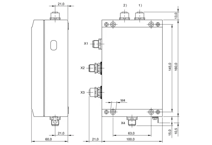 Блоки контроля и обработки RFID Balluff BIS00EC