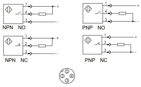 Индуктивные датчики LANBAO LR30XBF10DNCA-E2