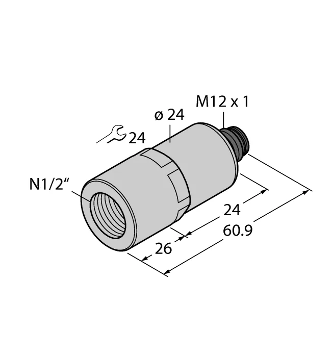 Аналоговые датчики давления 4-20 мА TURCK PT15PSIG-1017-I2-H1143/X
