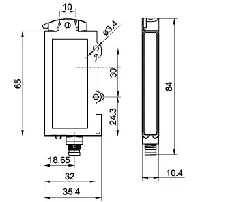 Оптоволоконные усилители для датчиков Sensopart FL 70 R-PS-M4