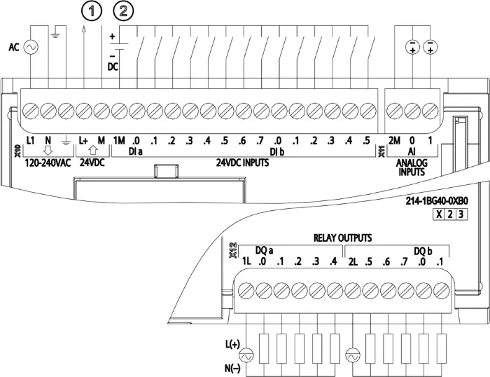 Компактный центральный процессор Siemens 6ES7214-1BG40-0XB0