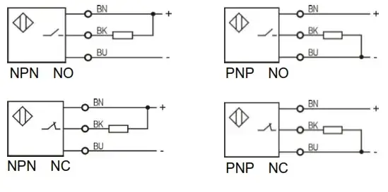 Индуктивные датчики LANBAO LR12XBN04DPOA
