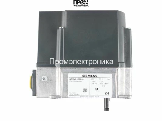 Сервопривод воздушной заслонки Siemens SQM40.265A20