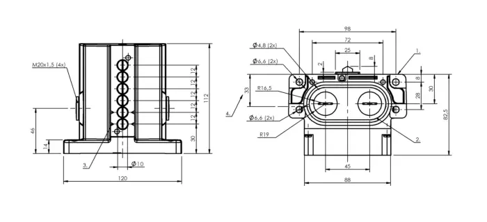 Блочные кулачковые выключатели Balluff BNS03W5