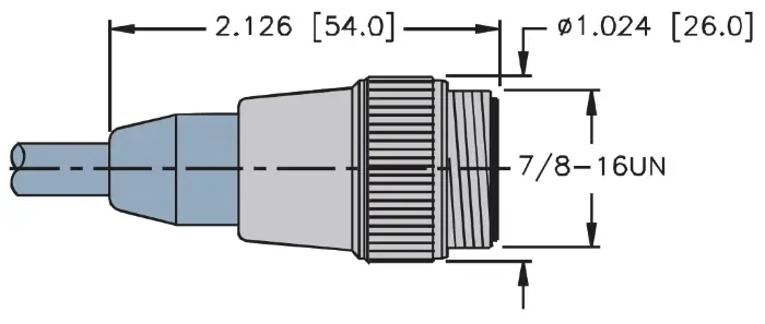Разъемы для датчиков Sentinel ZMS5-2/PVC