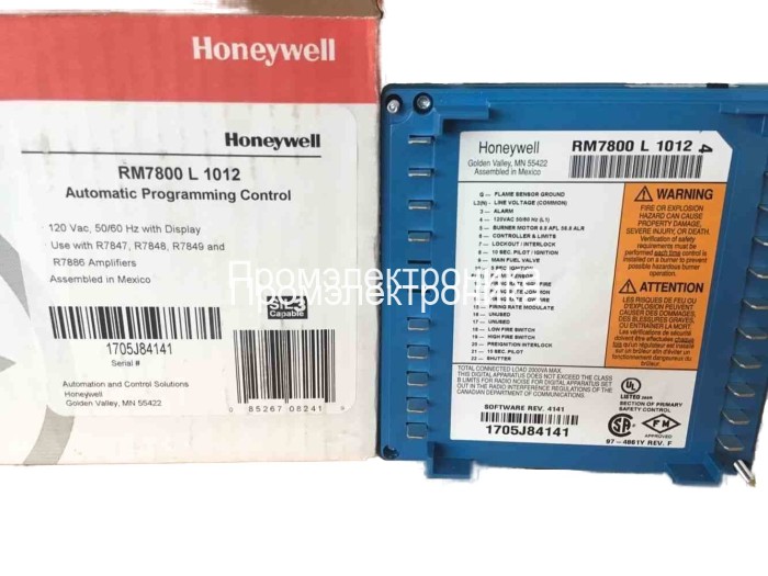 Honeywell RM7800L1012