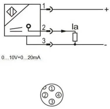 Индуктивные датчики расстояния LANBAO LE80XZSF40LIM-E2