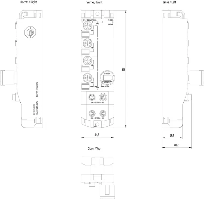 Отказоустойчивый модуль ввода-вывода Siemens 6ES7146-5FF00-0BA0