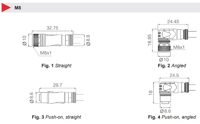 Разъемы для датчиков Carlo Gavazzi CONE53NF-A2