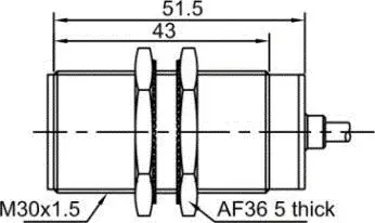 Индуктивные датчики LANBAO LR30XBF10DNOW