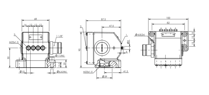 Блочные кулачковые выключатели Balluff BNS0400