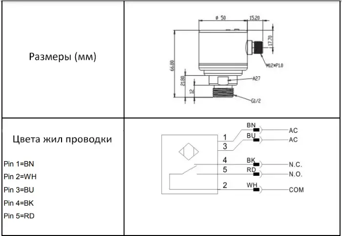 Калориметрические датчики потока EMA Electronics FL6404