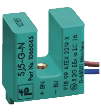 Индуктивные щелевые датчики Pepperl Fuchs SJ5-G-N