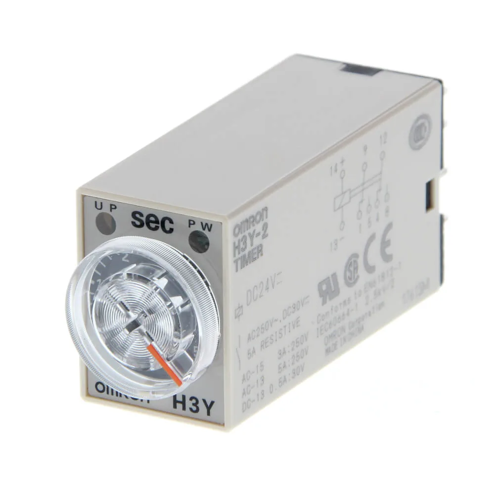 Аналоговые таймеры Omron H3Y-2 DC24 5S