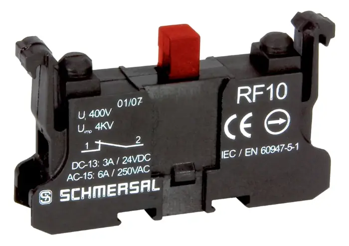 Блоки контактов и индикации Schmersal RF10