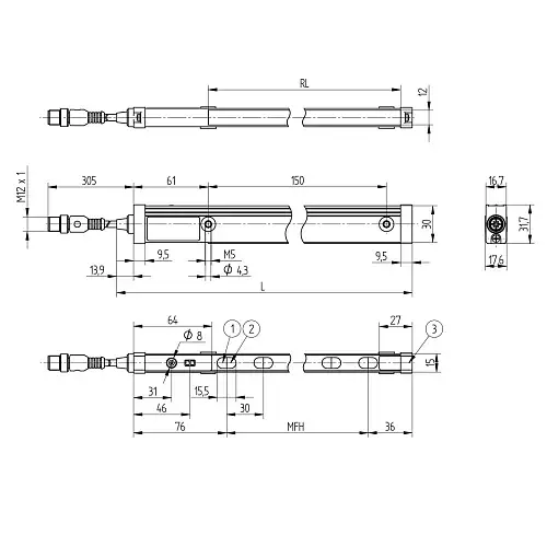 Световые барьеры Wenglor OLEB422C0102