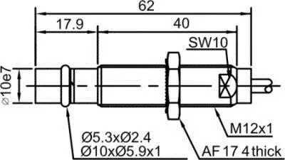 Индуктивные датчики LANBAO LR12XBF15DPOB