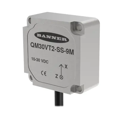 Датчики вибрации Banner QM30VT2-SS-9M