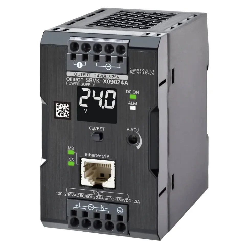 Блоки питания 220 В постоянного тока Omron S8VK-X09024A-EIP