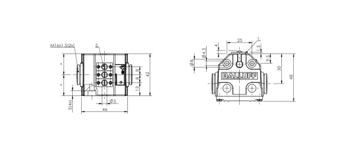 Блочные кулачковые выключатели Balluff BNS01TK