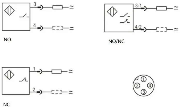 Индуктивные датчики LANBAO LR18XCN08SBO-E2