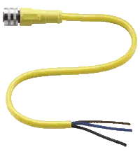 Соединительные кабели для датчиков Pepperl Fuchs V11B-G-YE2M-PVC