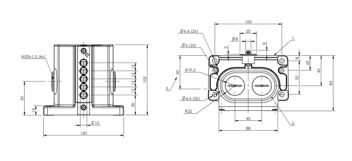 Блочные кулачковые выключатели Balluff BNS019T