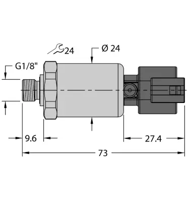 Аналоговые датчики давления 4-20 мА TURCK PT600R-2113-I2-DT043P