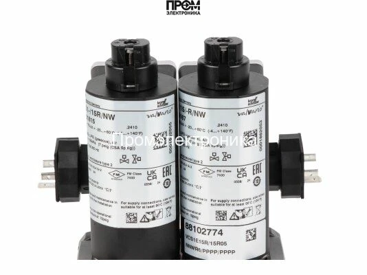 Двойной электромагнитный клапан Kromschroder VCS 1E15R/15R05NNWR6