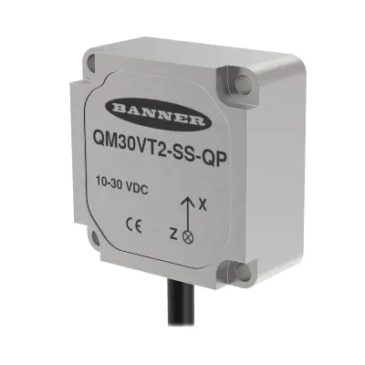 Датчики вибрации Banner QM30VT2-SS-QP