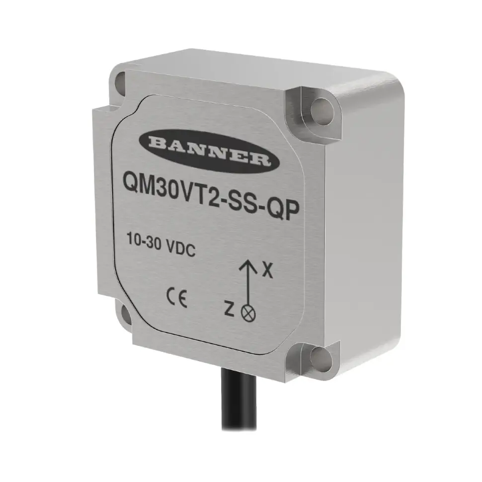 Датчики вибрации Banner QM30VT2-SS-QP