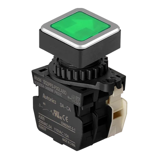 Пусковые кнопочные выключатели Autonics SQ3PFS-P3GLABDM