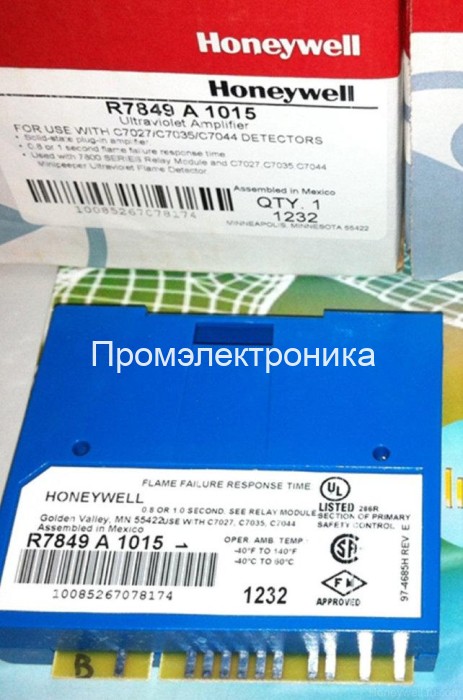 Honeywell R7849A1015