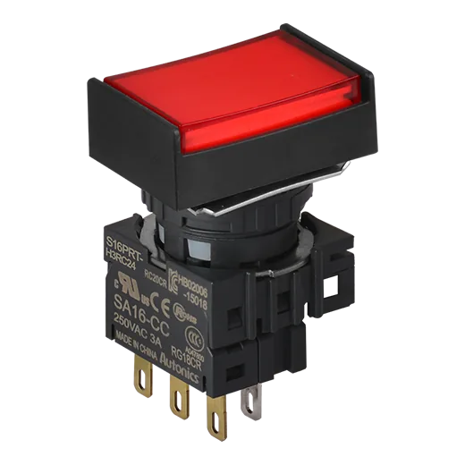 Пусковые кнопочные выключатели Autonics S16PRT-H3RC24