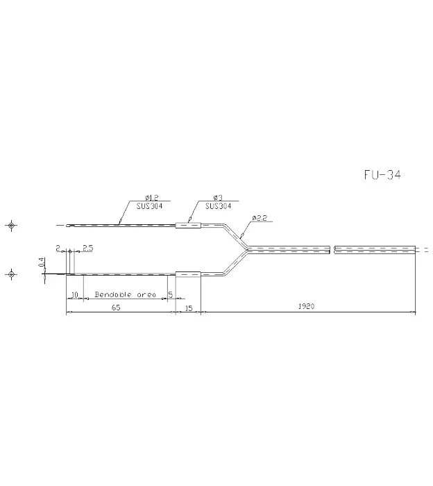 Оптоволоконные кабели для датчиков KEYENCE FU-34