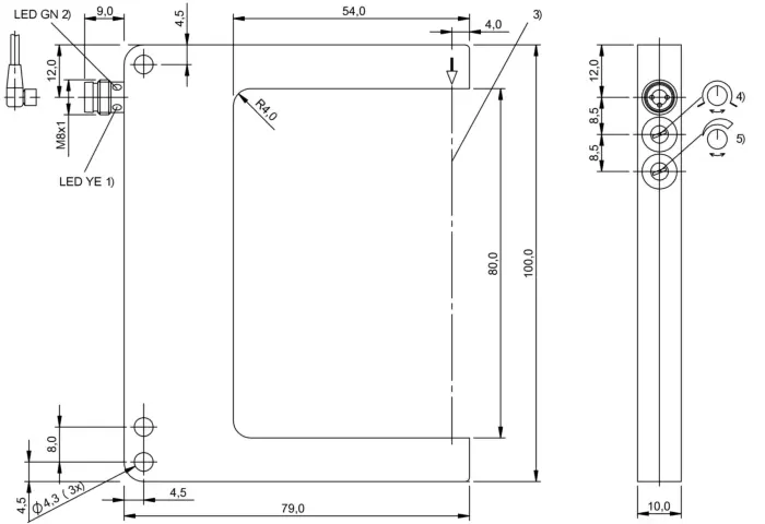 Вилочные датчики Balluff BGL003L