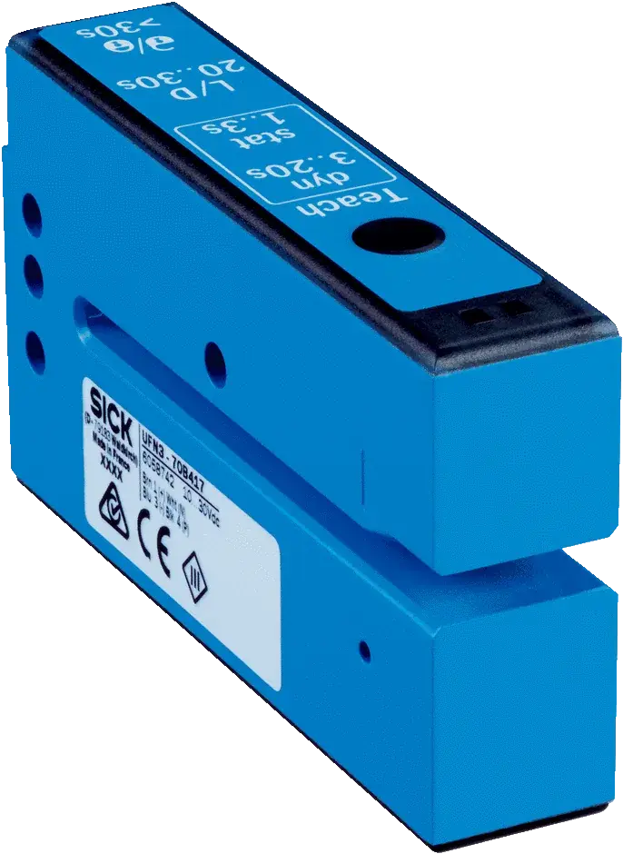 Щелевые датчики этикетки SICK UFN3-70B417