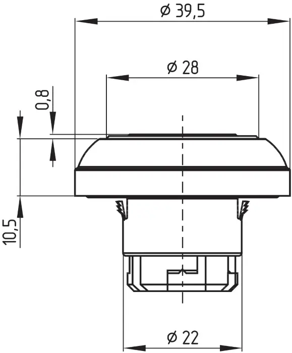 Светодиодные LED индикаторы Schmersal RMLHRT