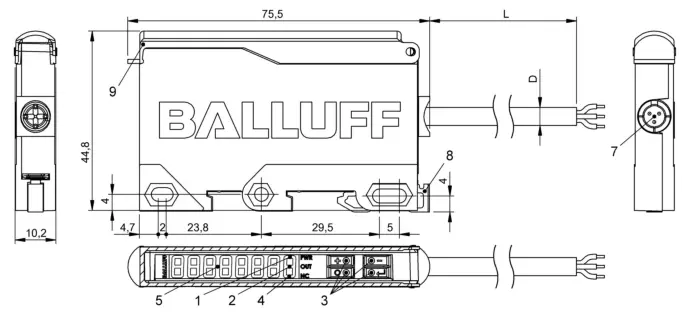 Барьеры искрозащиты Balluff BAE00KJ
