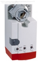 N34010 привод для воздушной заслонки, S=6 кв.м, 0.2…10V, 24Vac, 8VA, 34Нм