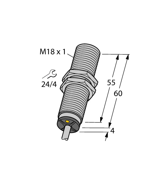 Индуктивные датчики расстояния TURCK BI5-M18-LIU