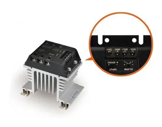 Трехфазные твердотельные реле 380 В Autonics SRH2-4440