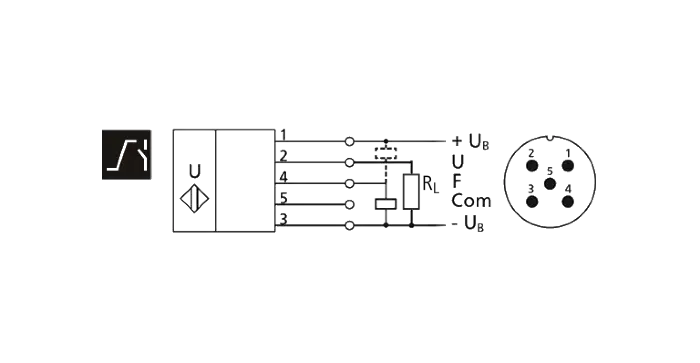 Датчики ультразвуковые с аналоговым выходом Microsonic lpc+15/CFU