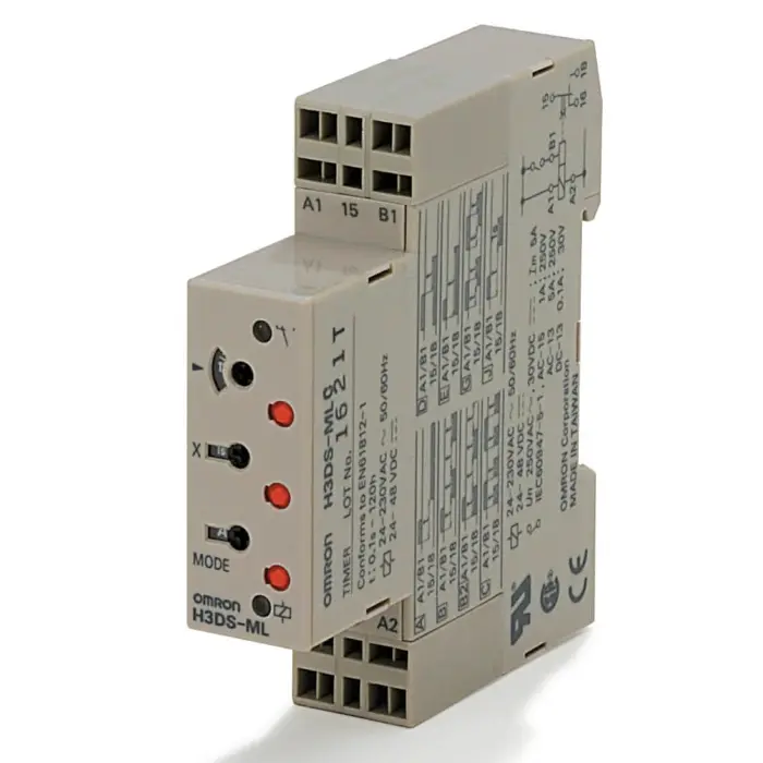 Аналоговые таймеры Omron H3DS-MLC