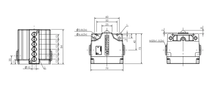 Блочные кулачковые выключатели Balluff BNS03PJ
