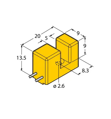 Индуктивные щелевые датчики TURCK SI5-K09-Y1