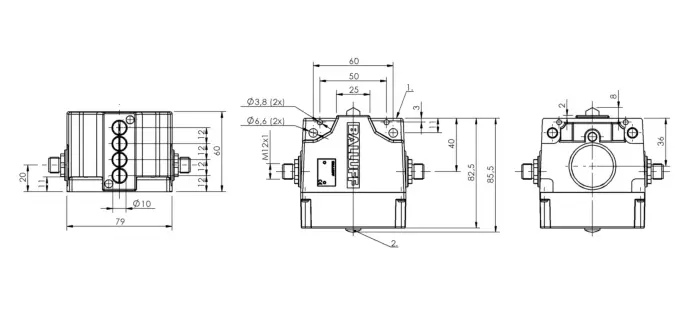 Блочные кулачковые выключатели Balluff BNS029P